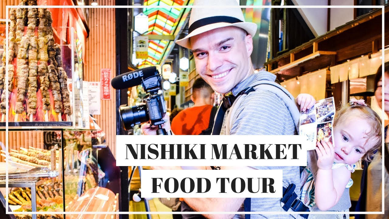 Kyoto Japan FOOD TOUR at the Nishiki Market