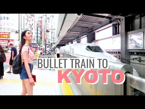 Taking the Bullet Train from Tokyo to Kyoto!⎮Japan Trip 2018