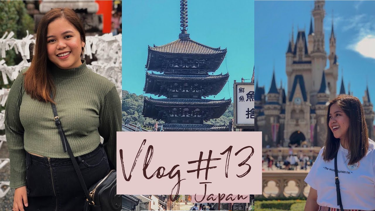 Vlog #13: Japan Travel Guide Vlog + TIPS (Kyoto and Osaka) | 24th in Disneyland