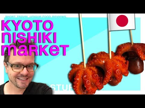 Kyoto – street food at Nishiki Market [ Japan travel guide ]