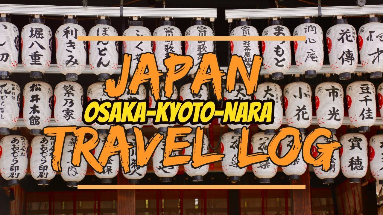 Summertime in Japan(Osaka-Kyoto-Nara) TRAVEL LOG ft.mom|日本关西“暴走”之旅快剪