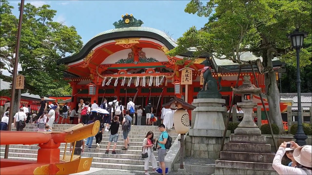 Main Shrine Audio guide in Fushimi Inari(kyoto)