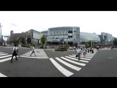 RumNik 360 world tour: diagonal crossing in Kyoto, Japan