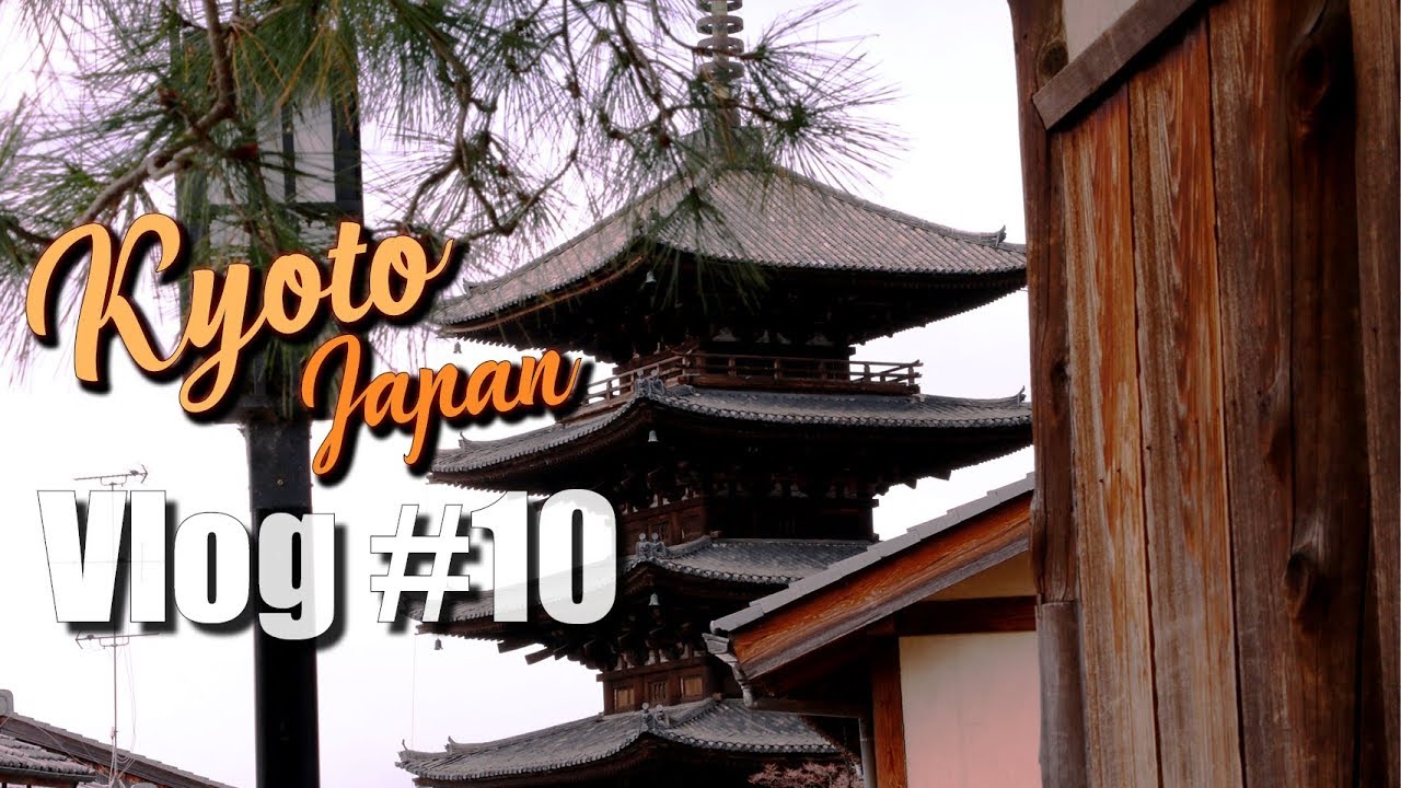 A little snow in Kyoto – Japan Travel Vlog #10