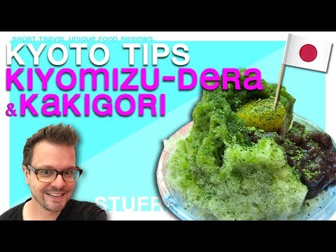 Kyoto tips: Kiyomizu-dera temple and Kakigori (shaved ice) [ Japan travel vlog ]