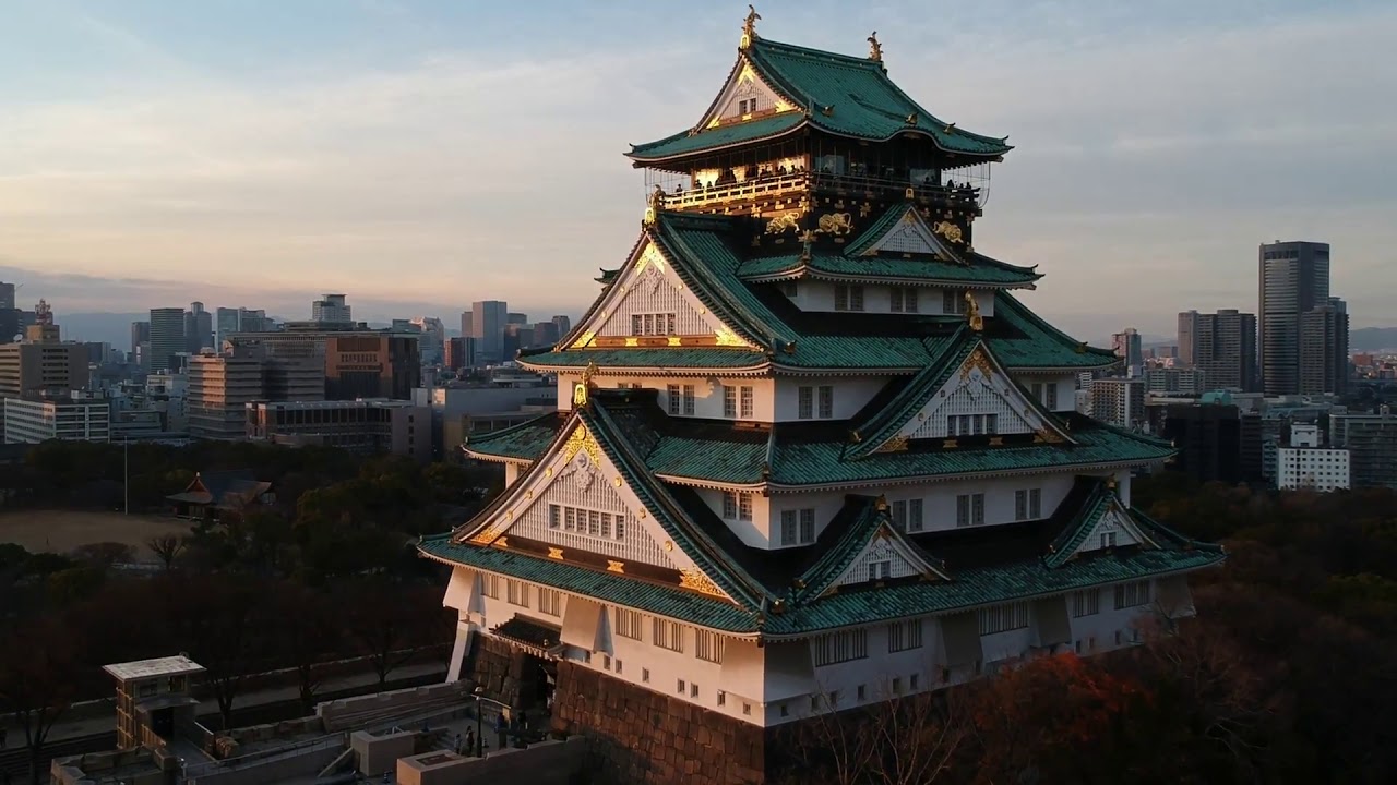 Stunning Drone Footage Of OSAKA & KYOTO JAPAN 4K Travel!