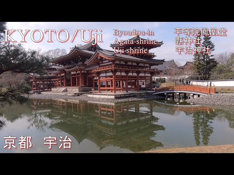 Visit KYOTO Guide:Uji Byodoin-temple and uji shrines:平等院鳳凰堂・縣神社・宇治神社