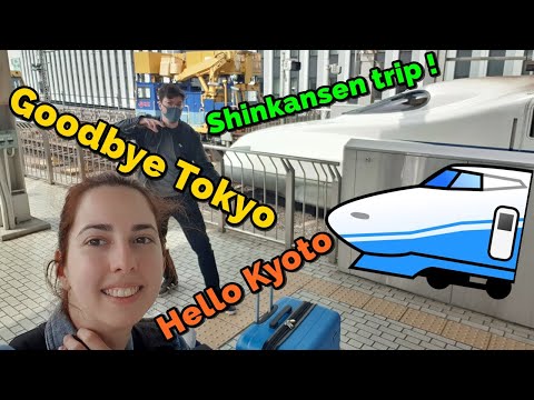 【4K】[ENG Sub] Leaving Tokyo – Travelling to Kyoto by 🚄Shinkansen🚄 [LiJ Vlog Day 6]