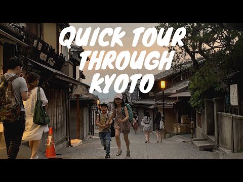 VLOG || Quick Tour Trough Kyoto!! Japanese Starbucks, Shrines and MORE!  ⛩️🚆👬 (ESP/日本語 Subtitles)