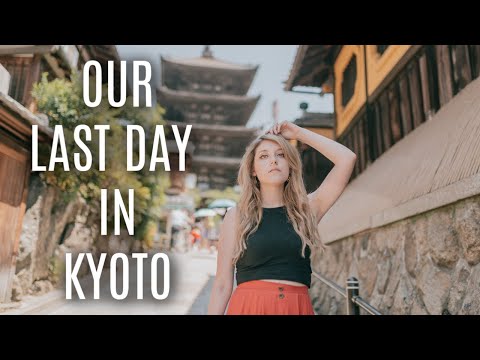 OUR LAST DAY IN KYOTO // Buddhist Androids & Gold Ice Cream