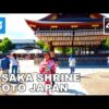 Walking tour of Yasaka Shrine (八坂神社) in Kyoto, Japan Travel Guide 🎧  Binaural Sound【4K】