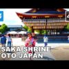 Walking tour of Yasaka Shrine (八坂神社) in Kyoto, Japan Travel Guide 🎧  Binaural Sound【4K】