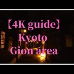【4K guide】Kyoto Gion area Hanamikouji~sinbashi
